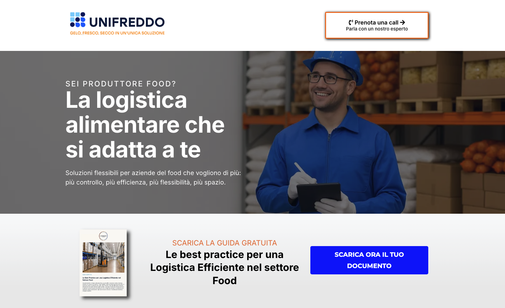 Landing Unifreddo